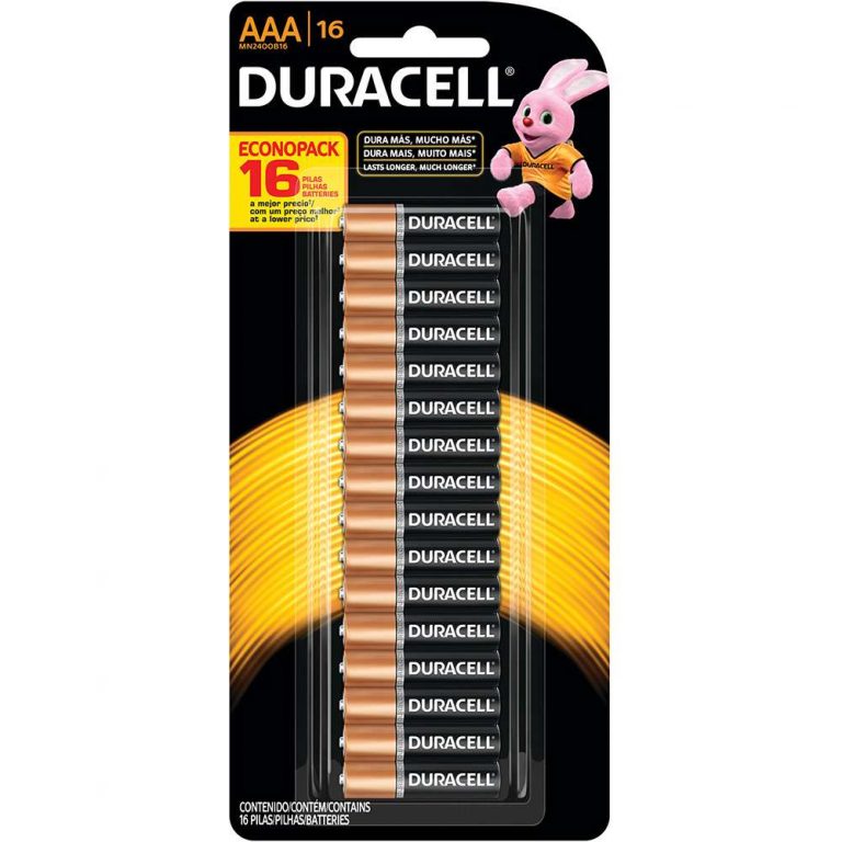 Pilha Alcalina Palito Aaa Duracell C 16 Un Medem Distribuidora De